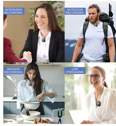 Q8 Wireless Lavalier Microphone