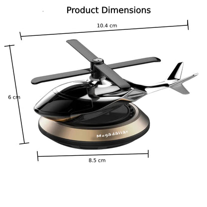 Helicopter Solar Car Air Freshener