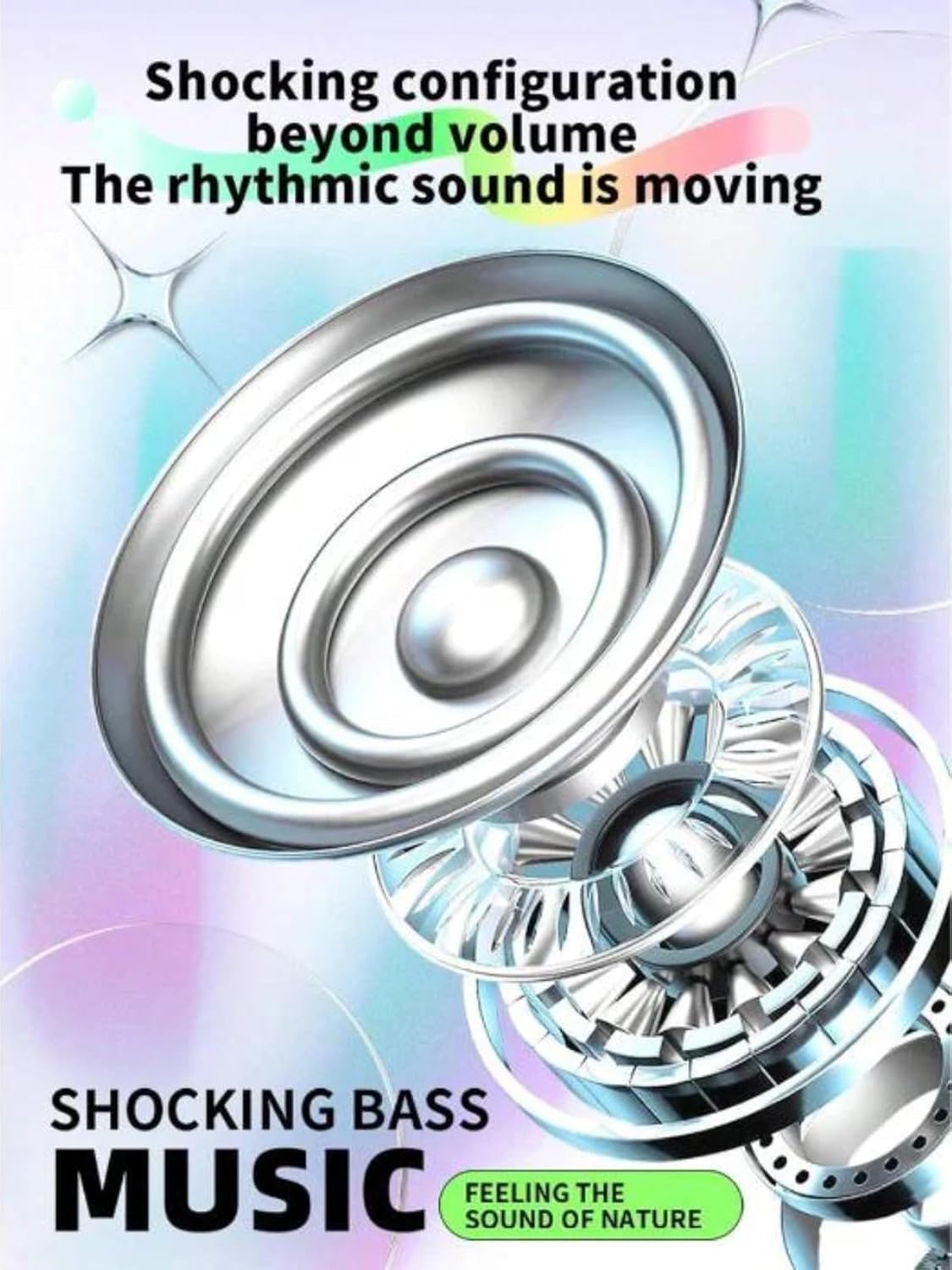 Cravico X1 Mini Bluetooth Party Speaker, Hifi Stereo, High Bass, Mini Soundbar 5 W Bluetooth Party Speaker