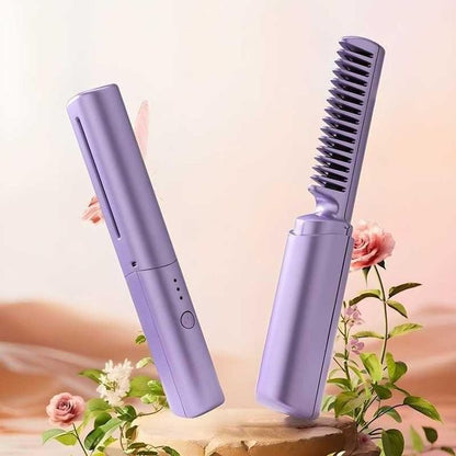 ShipAura™ Wireless Comb Hair Straightener