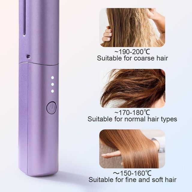 ShipAura™ Wireless Comb Hair Straightener