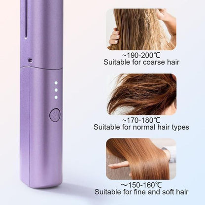 ShipAura™ Wireless Comb Hair Straightener