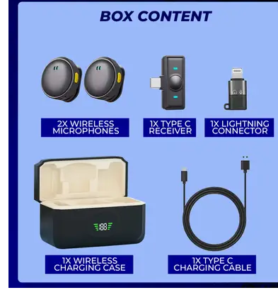 Q8 Wireless Lavalier Microphone