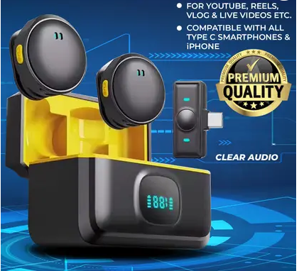 Q8 Wireless Lavalier Microphone